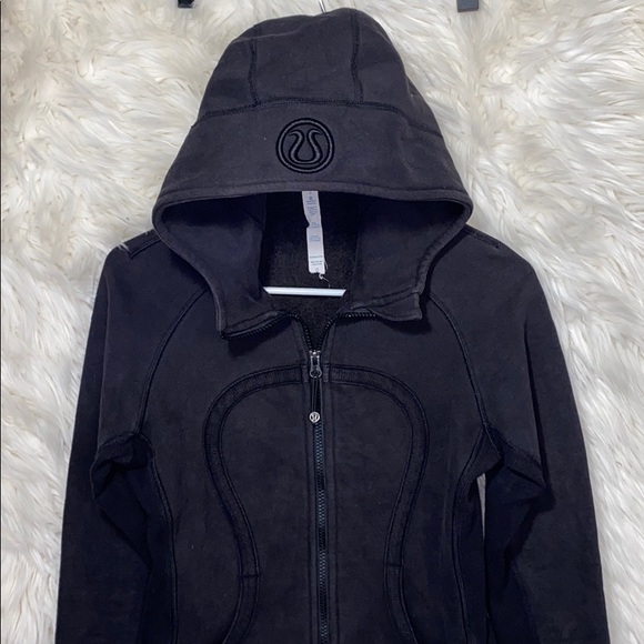 Lululemon Black Scuba Jacket Size 6 - Picture 2 of 7